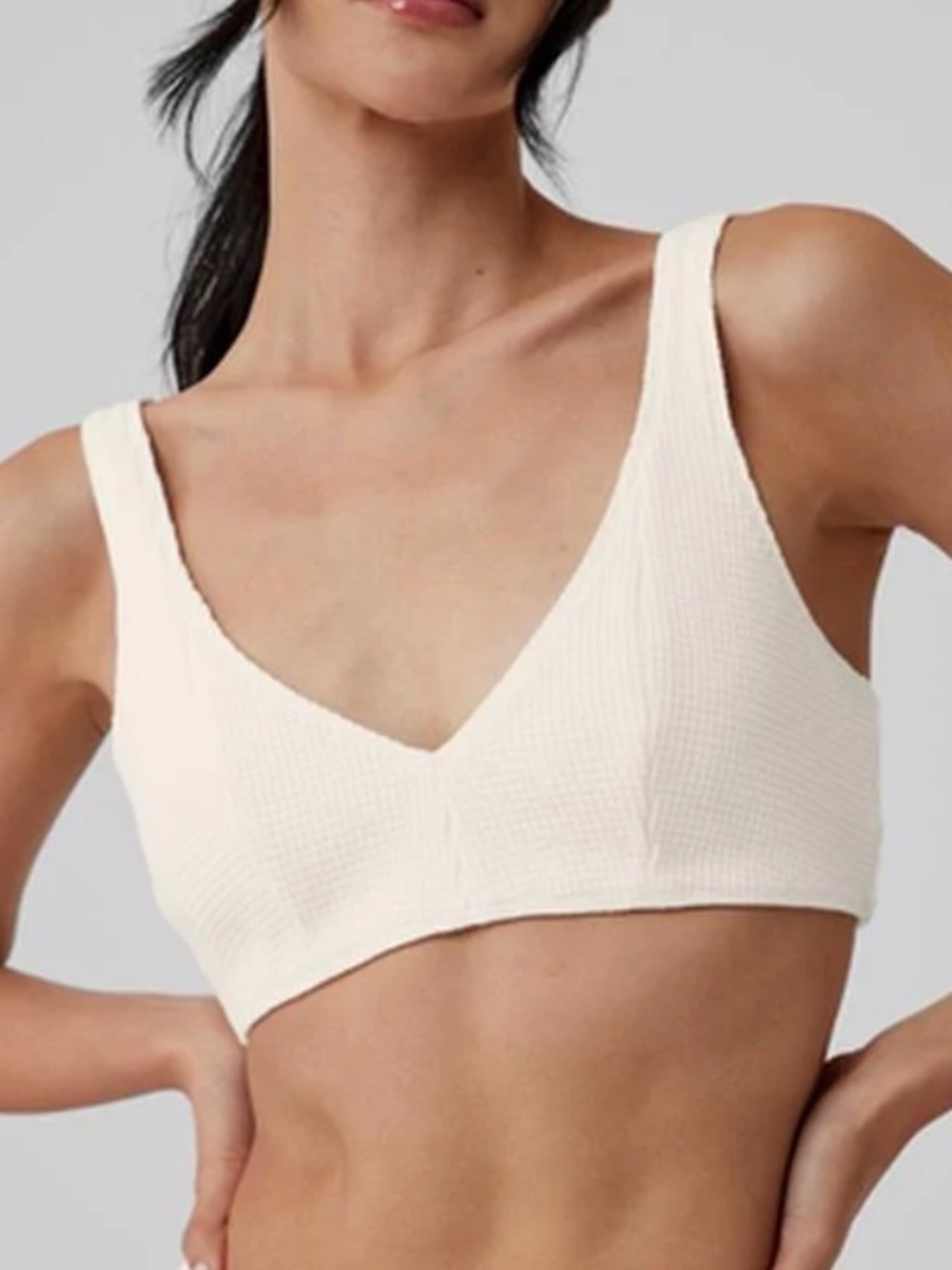 ALO Yoga Waffle Weekend Escape Bra